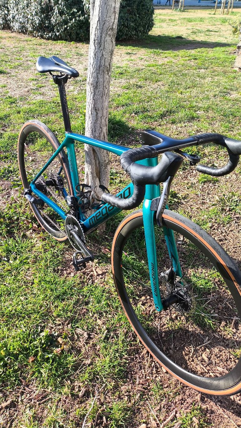Used Megamo Raise SRAM Force eTap AXS 2021 Road & Gravel, Blau — image 4 of 7