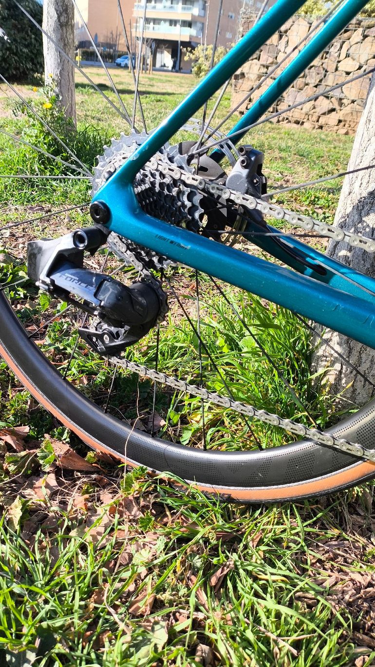 Used Megamo Raise SRAM Force eTap AXS 2021 Road & Gravel, Blau — image 6 of 7
