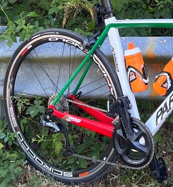 Used Parkpre Parkpre K999 T-EVO 2018 Road & Gravel, Bianco — image 8 of 11