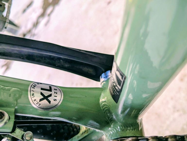 Used White GX LTD 25 2025 Road & Gravel, Green — image 6 of 6
