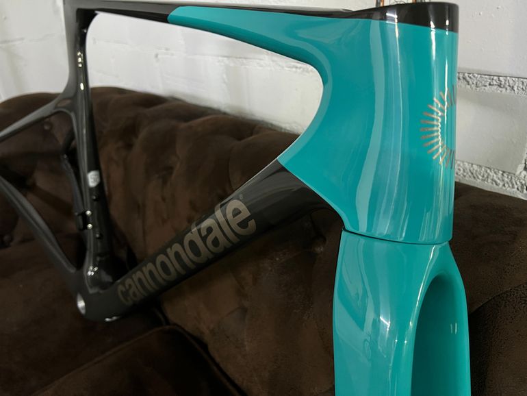 Used Cannondale SUPERSIX EVO HI MOD G5 T-52 Frameset 2026 Road & Gravel, Blue — image 7 of 11