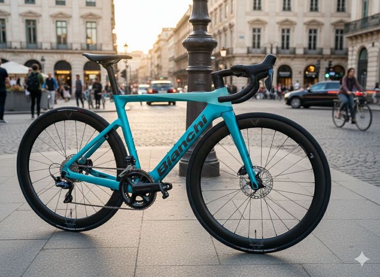 Used Bianchi e-Oltre Ultegra Di2 2025 2025 Road & Gravel — image 2 of 7