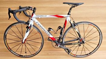 Used Pinarello Dogma FPX AK61 Frameset 2009 Road & Gravel, White — image 2 of 3