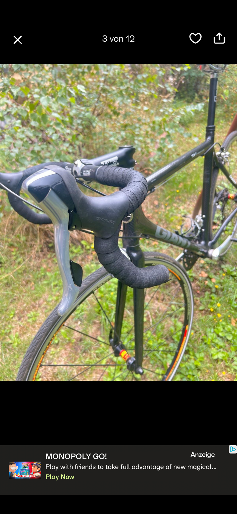 Used Giant TCR Composite 2 2010 Road & Gravel, Schwarz — image 9 of 9