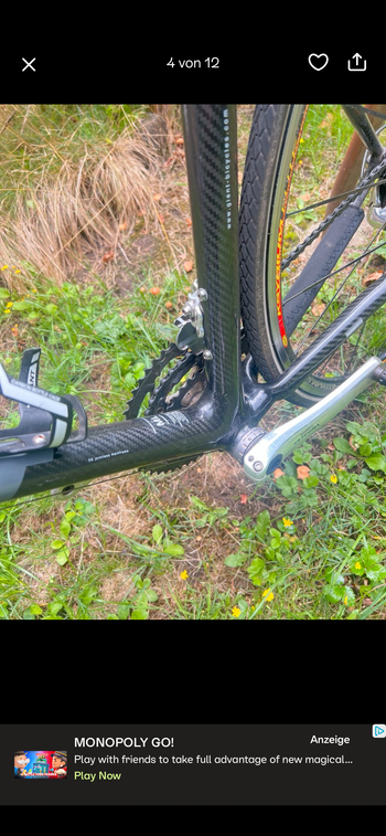 Used Giant TCR Composite 2 2010 Road & Gravel, Schwarz — image 8 of 9