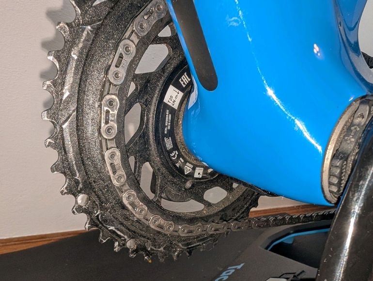 Used Canyon Ultimate CF SL 8 AXS Movistar 2024 2024 Road & Gravel, Blue — image 31 of 33