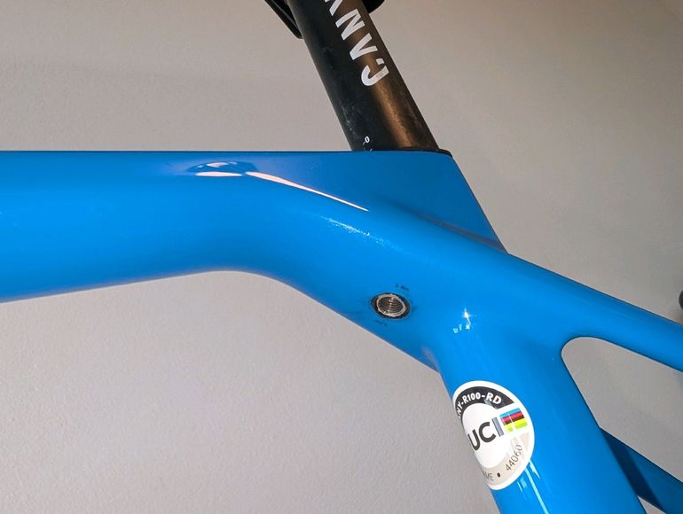 Used Canyon Ultimate CF SL 8 AXS Movistar 2024 2024 Road & Gravel, Blue — image 30 of 33