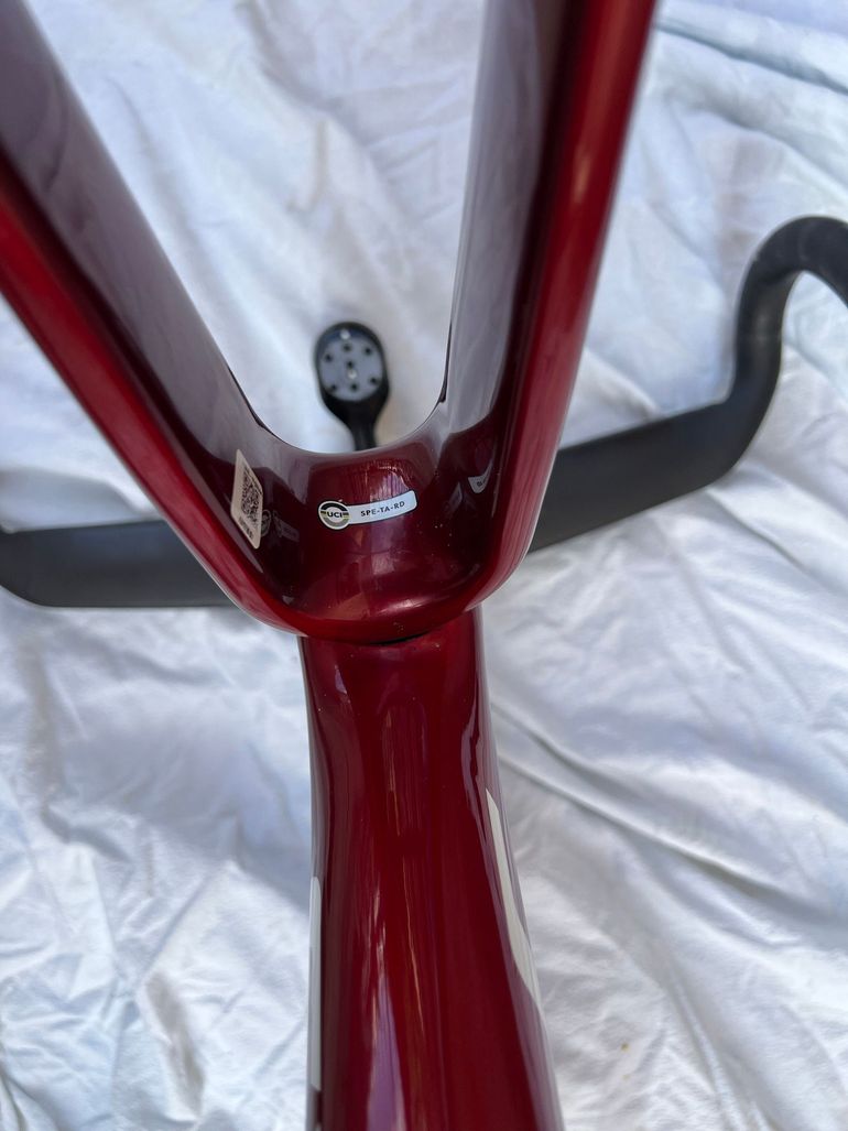 Used Specialized Tarmac Frameset 2023 Road & Gravel, Red — image 8 of 8
