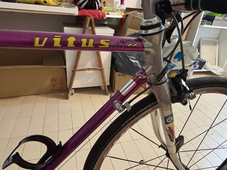 Cadre Et Fourche Vitus 992 Avec Tige De Selle Vitus - 51 Cm (c-c), Roues 700C, Occasion