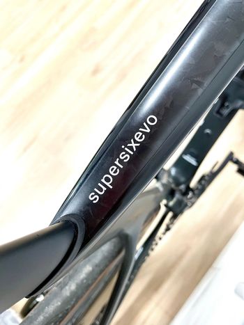 Used Cannondale SuperSix EVO Hi-MOD Disc Dura-Ace Di2 2023 Frameset 2023 Road & Gravel, Nero — image 4 of 9