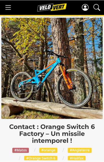 Tweedehands Orange Switch 6 Factory 2021 2021 Mountainbike — afbeelding 11 van 11