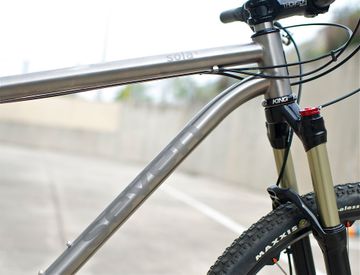 Gebrauchtes Seven Cycles Sola 2020 Mountainbike, Hellgrau — Bild 2 von 6