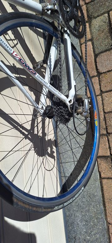Gebrauchtes Cannondale CAAD4 1998 Road & Gravel, Weiß — Bild 4 von 5
