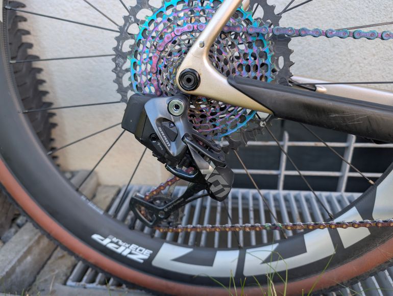 Used Santa Cruz Stigmata 3 2023 1x Force XO1 Mullet 2024 Road & Gravel, Light Gray — image 3 of 9