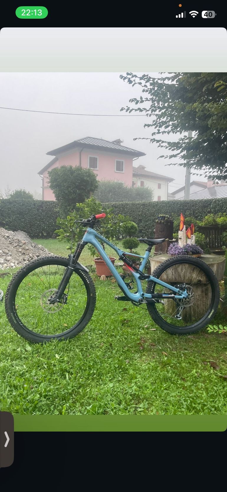Used Specialized Stumpjumper SRAM X01 2019 Mountainbike, Blue — image 3 of 3