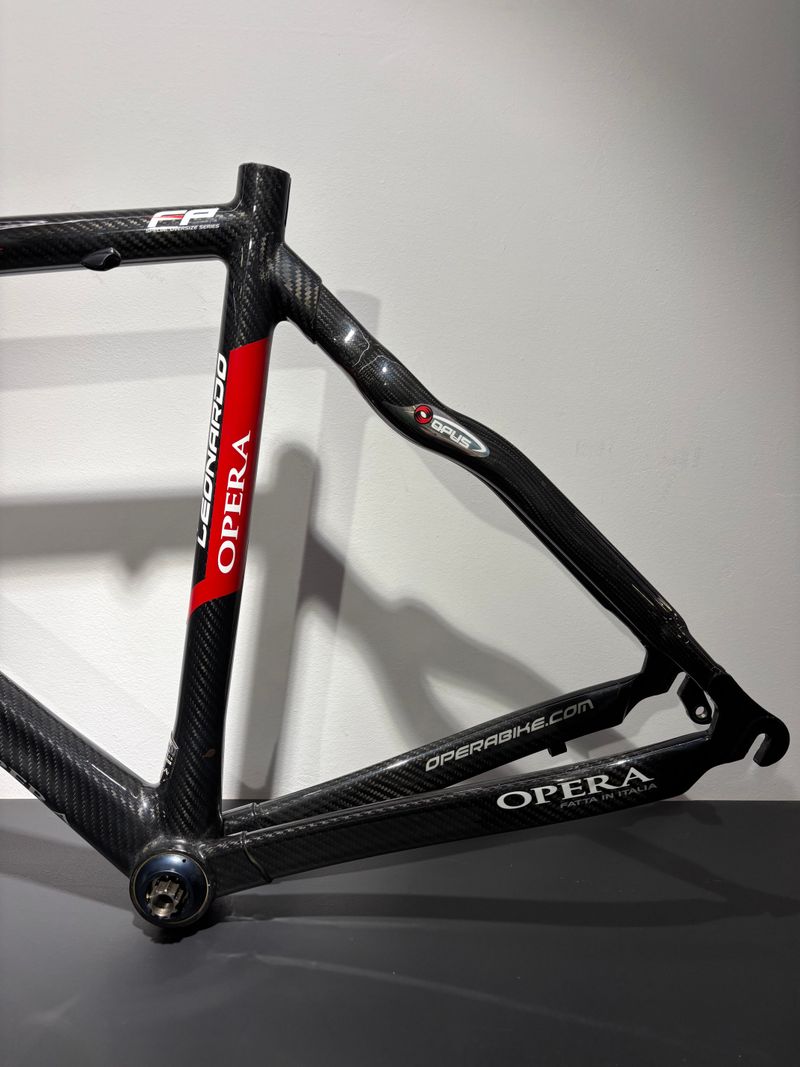 Used Pinarello Opera Leonardo Frameset Frameset 2011 Road & Gravel, Black — image 7 of 8