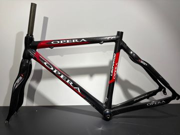 Used Pinarello Opera Leonardo Frameset Frameset 2011 Road & Gravel, Black — image 5 of 8