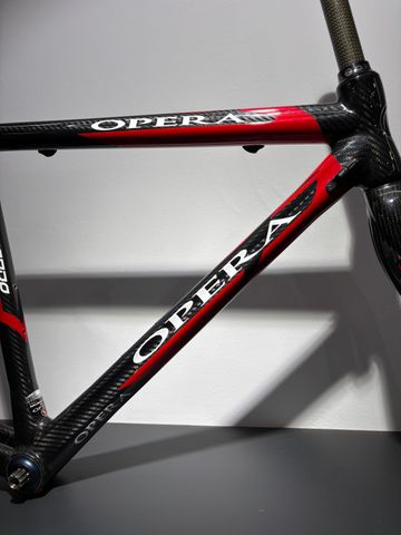 Used Pinarello Opera Leonardo Frameset Frameset 2011 Road & Gravel, Black — image 3 of 8