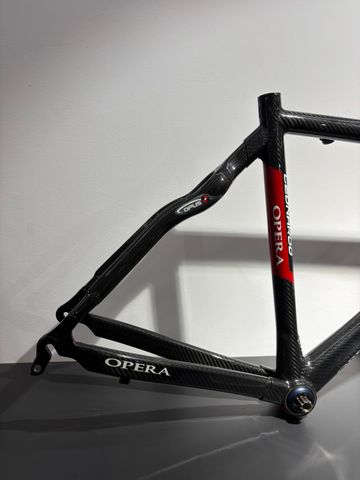 Used Pinarello Opera Leonardo Frameset Frameset 2011 Road & Gravel, Black — image 4 of 8