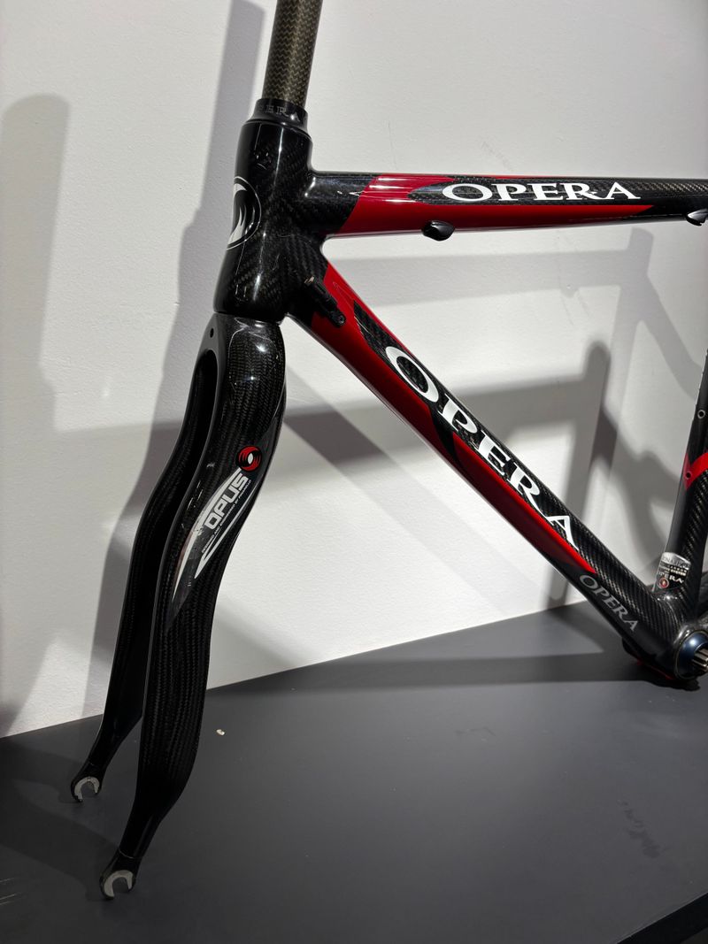 Used Pinarello Opera Leonardo Frameset Frameset 2011 Road & Gravel, Black — image 8 of 8