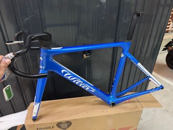 Used Wilier Filante SL SRAM RIVAL AXS D1 2X12S 2025 Frameset 2025 Road & Gravel, Blue — image 2 of 6