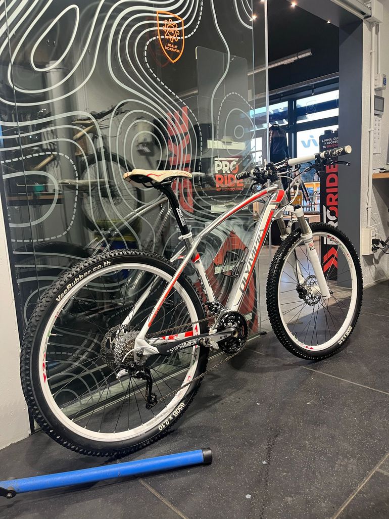 Used Olympia Btt 2010 Mountainbike, White — image 2 of 6