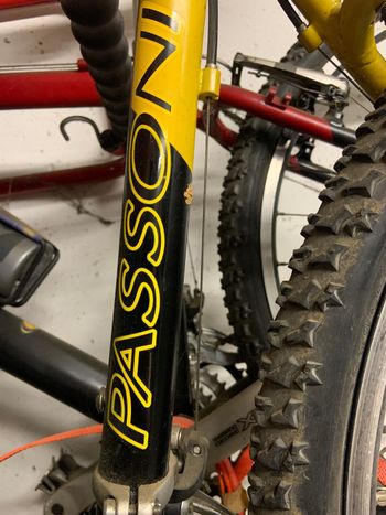 Used IS Passoni Coppia Di Bici Artigianali PASSONI (per Qualsiasi Altra Info Dm) 2005 Mountainbike, Rojo — image 3 of 12