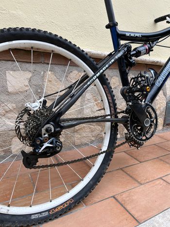 Used Cannondale Shimano XTR/XT 9.0 2007 Mountainbike, Blue — image 8 of 8