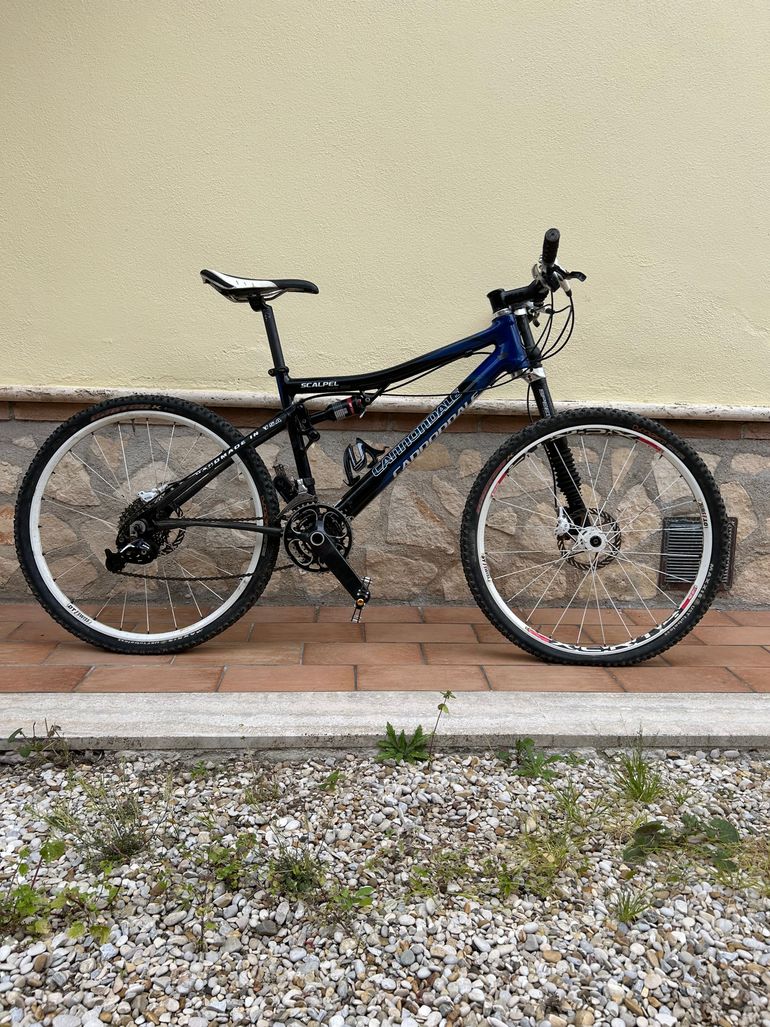 Used Cannondale Shimano XTR/XT 9.0 2007 Mountainbike, Blue — image 2 of 8