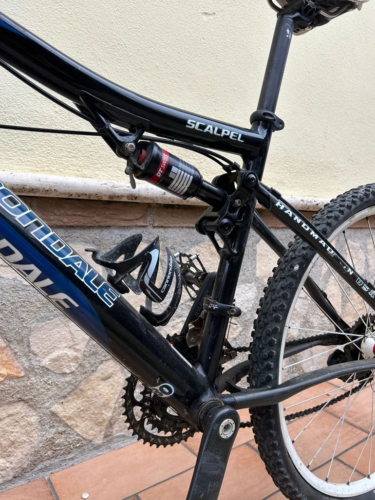 Used Cannondale Shimano XTR/XT 9.0 2007 Mountainbike, Blue — image 6 of 8