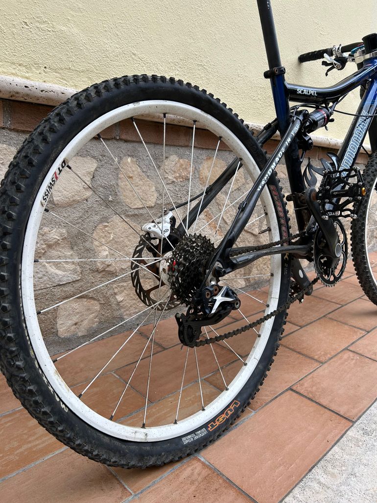 Used Cannondale Shimano XTR/XT 9.0 2007 Mountainbike, Blue — image 7 of 8