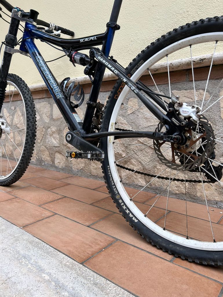 Used Cannondale Shimano XTR/XT 9.0 2007 Mountainbike, Blue — image 5 of 8