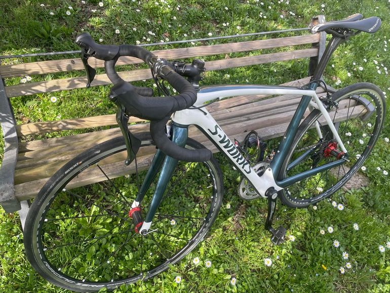 Used Specialized S-Works Tarmac SL4 Dura-Ace 2014 2014 Road & Gravel, White — image 2 of 4