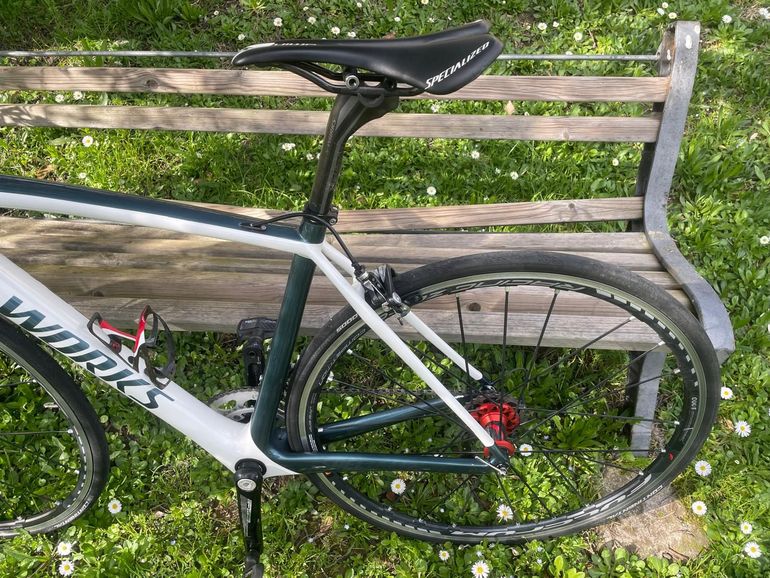 Used Specialized S-Works Tarmac SL4 Dura-Ace 2014 2014 Road & Gravel, White — image 3 of 4
