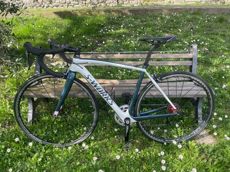 Used Specialized S-Works Tarmac SL4 Dura-Ace 2014 2014 Road & Gravel, White — image 4 of 4