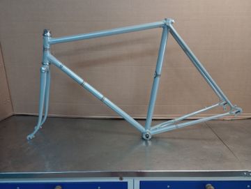 Used Fausto Coppi Frameset 1967 Road & Gravel, Light Gray — image 2 of 9