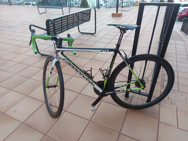 Used Cannondale Supersix EVO High Mod 2015 2015 Road & Gravel, Green — image 2 of 7