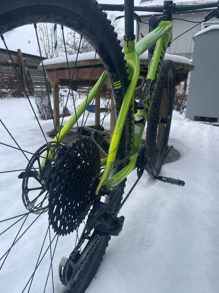 Used Cannondale F-Si Carbon 2 2018 2018 Mountainbike, Grün, 27.5, 29 — image 3 of 6