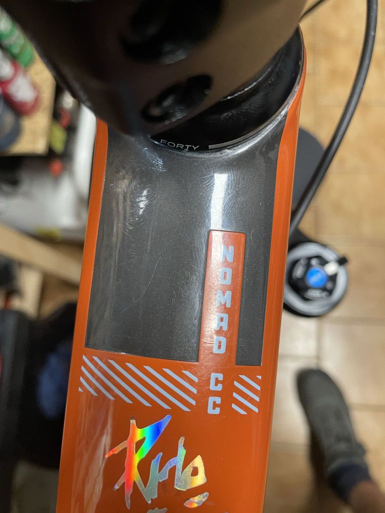Used Santa Cruz Nomad SRAM NX 2020 Mountainbike, Arancione — image 14 of 15