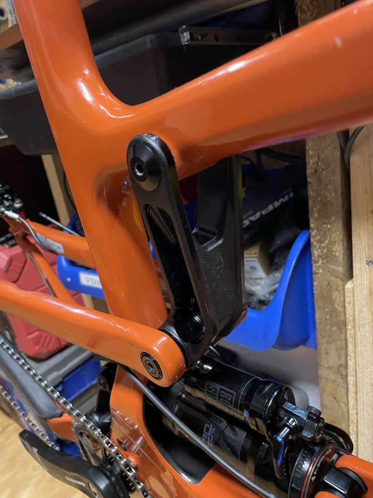 Used Santa Cruz Nomad SRAM NX 2020 Mountainbike, Arancione — image 15 of 15