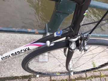 Gebrauchtes Eddy Merckx Tricolor 1993 Road & Gravel, Schwarz — Bild 8 von 12