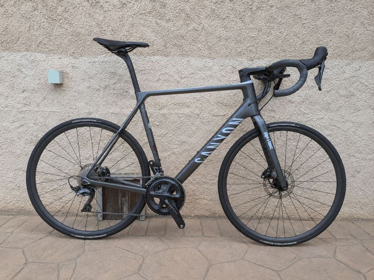 Gebrauchtes Canyon Ultimate Shimano Ultegra 2022 Road & Gravel, Hellgrau — Bild 9 von 9