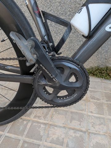 Canyon Ultimate Shimano Ultegra 2022 Road & Gravel usato, Grigio chiaro — immagine 7 di 8