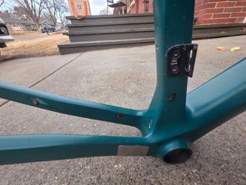 Used Canyon Grail CF SL 8 Di2 2023 Frameset 2023 Road & Gravel, Black — image 3 of 10