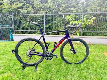 Used Trek Domane SL 6 2021 2021 Road & Gravel, Purple — image 1 of 5