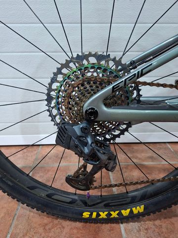 Gebrauchtes Specialized S-Works Epic 2022 2022 Mountainbike, Hellgrau, 29 — Bild 3 von 20