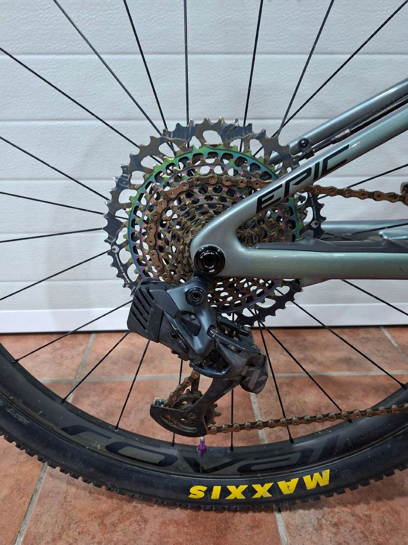 Gebrauchtes Specialized S-Works Epic 2022 2022 Mountainbike, Hellgrau, 29 — Bild 3 von 20