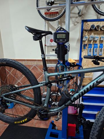 Gebrauchtes Specialized S-Works Epic 2022 2022 Mountainbike, Hellgrau, 29 — Bild 9 von 20