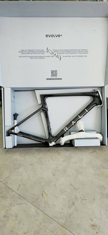 Used rali Evolve Cima Frameset 2026 Road & Gravel, Black — image 1 of 3