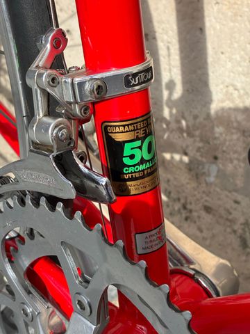 Raleigh Criterium 1986 Road & Gravel de segunda mano, Rojo — imagen 10 de 16